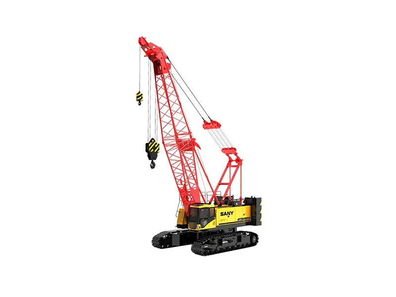Below 100T Lattice Boom Crawler crane