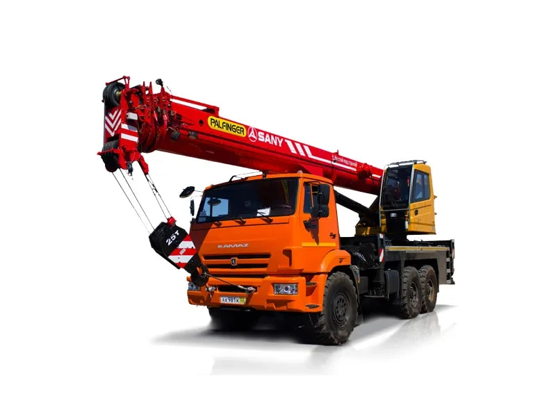 Below 35T Truck-mounted crane