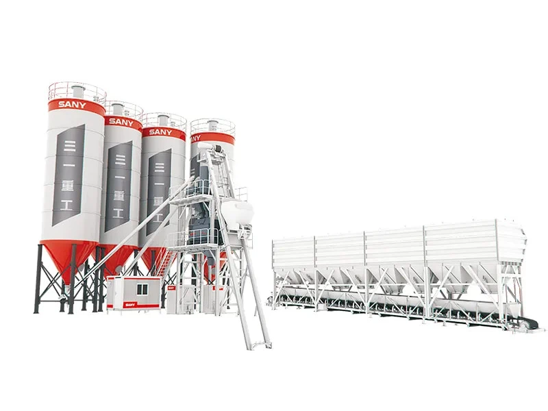 Compacted Skip Batching Plant
