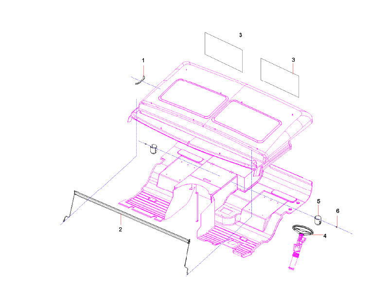 SANY Accessories Assemble-Inner Ornament