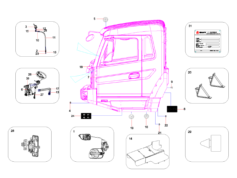 SANY Accessories GP (2/2)