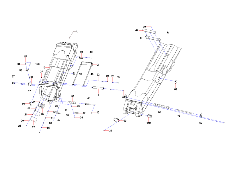 SANY Boom Assembly Stc250s5.1a((3/11)