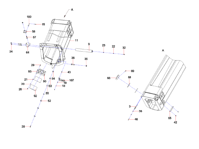 SANY Boom Assembly Stc250s5.1a(5/11)