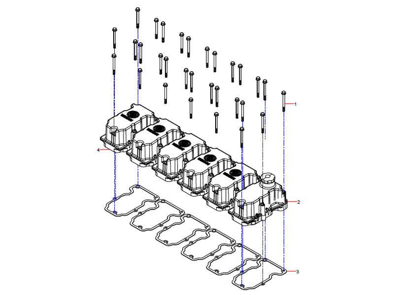 SANY Cylinder Head Cover Group