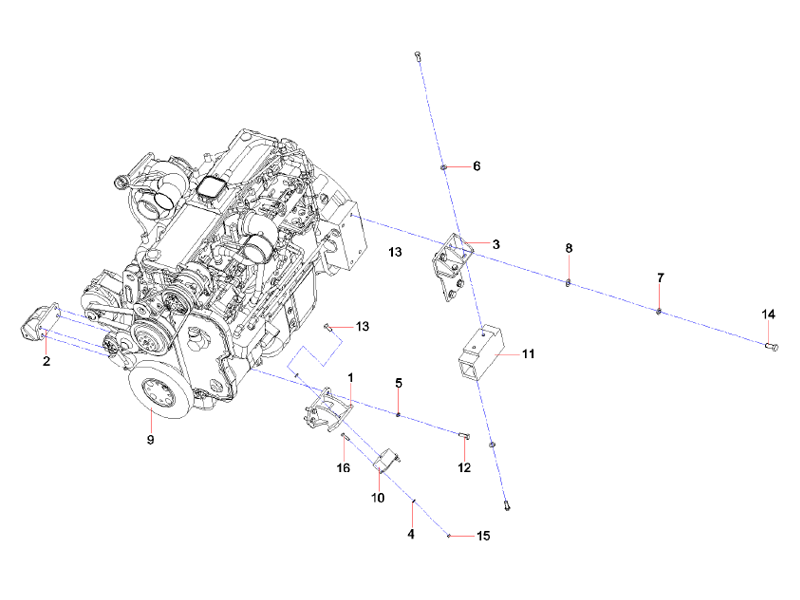 SANY Engine And Suspension