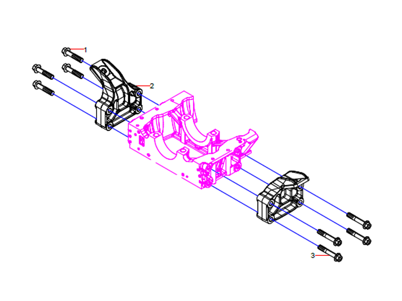 SANY Engine Bracket Group