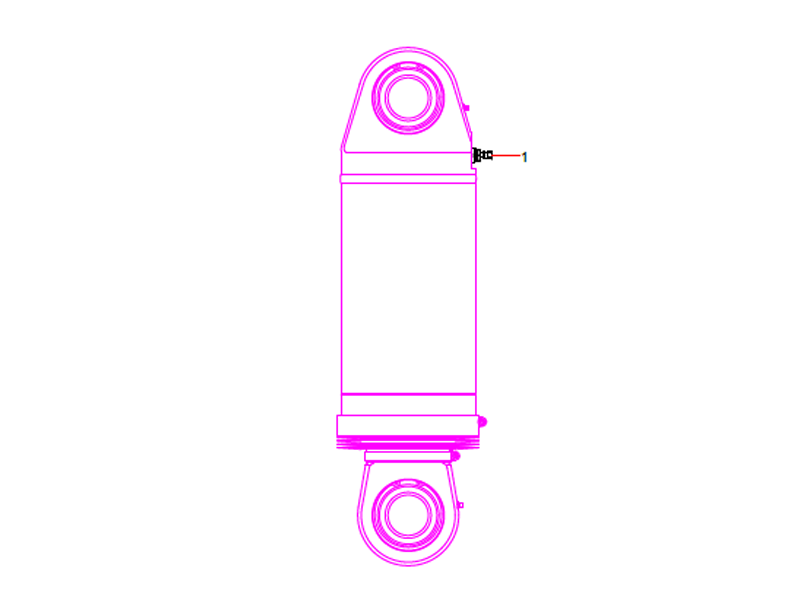 SANY Front Suspension Cylinder