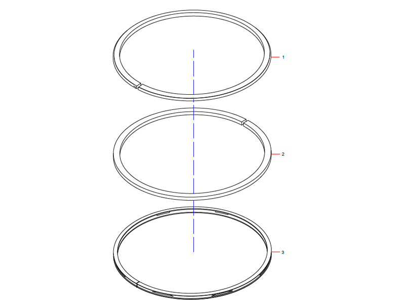 SANY Piston Ring Set