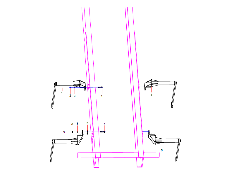 SANY Stone Pallet Assembly