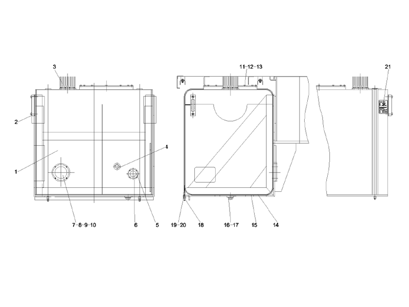 SANY Tank GP-Oil-Hydraulic