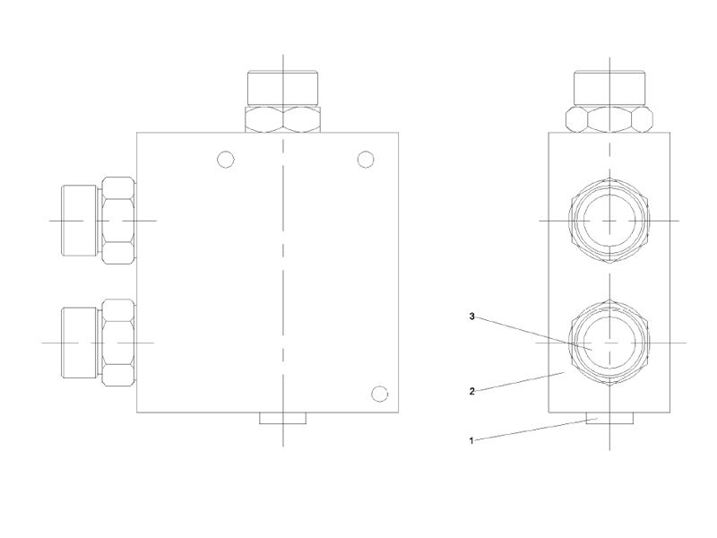 SANY Valve GP-Two-In-One-One-Way