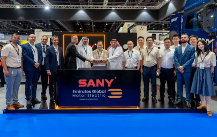 SANY Electric Truck technical features and specifications