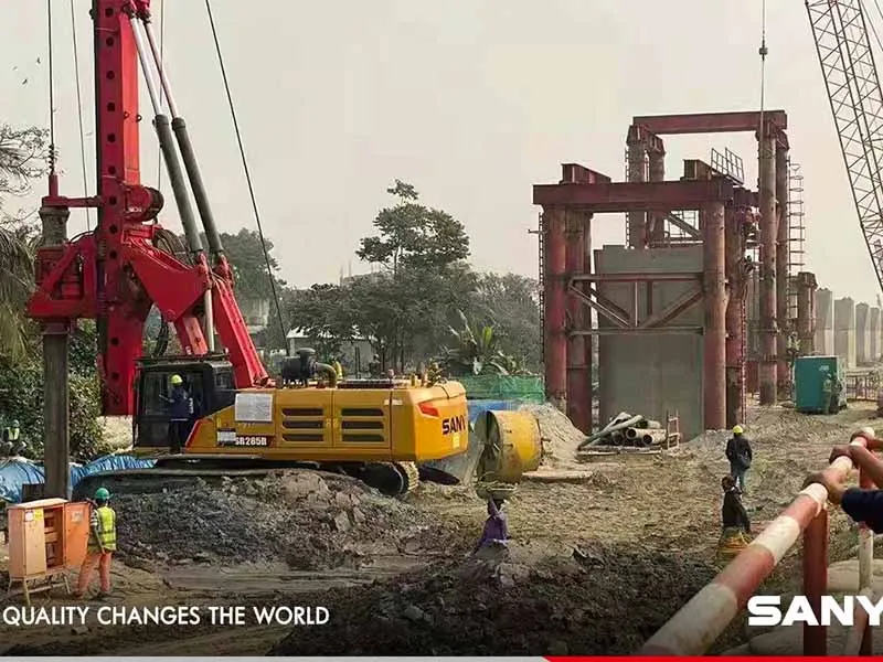 SR285 Drilling Rigs Power Through Extreme Conditions to Complete Foundation for Bangladesh’s Padma Bridge