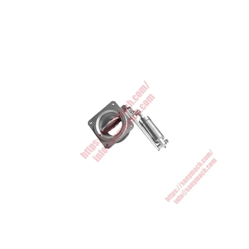 SANY Exhaust Braking Butterfly Valve OEM 160102130004A103 Russian view