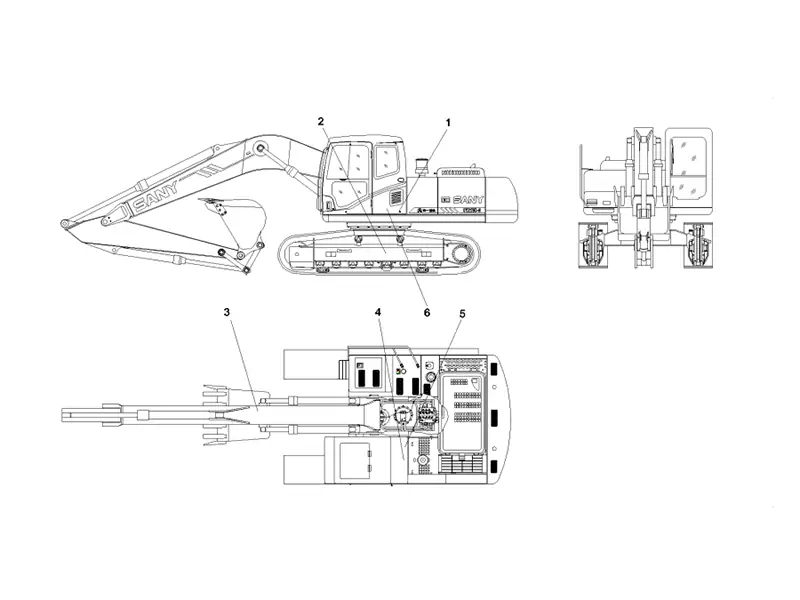 Hyd. Excavator Body