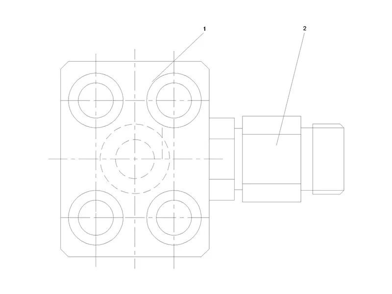 Sany Bracket Assy-Oil Inlet