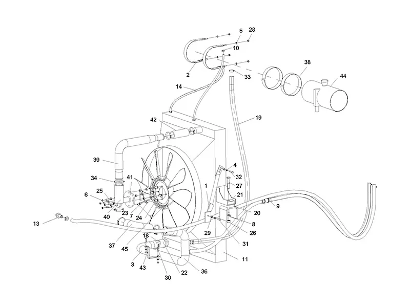 Sany Cooling System