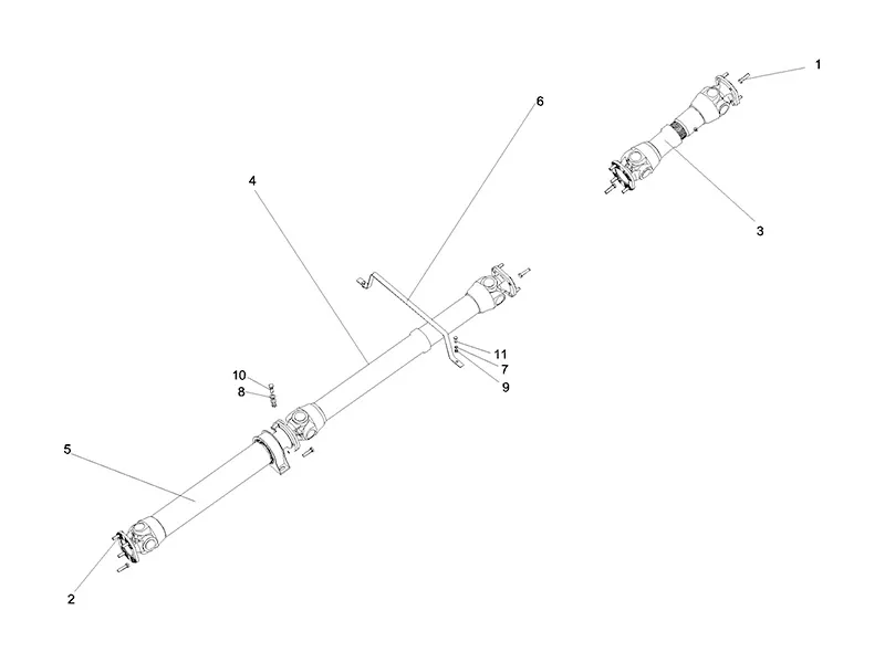 Sany Rive Shaft Device