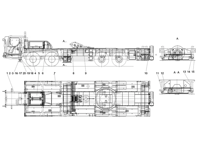 Sany Main Body-Structure