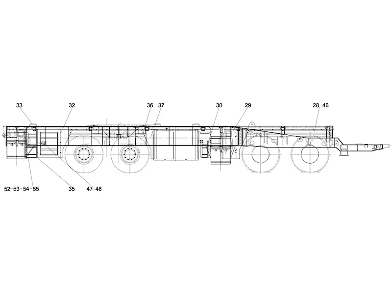 Sany Platform & Bracket Assy component arrangement
