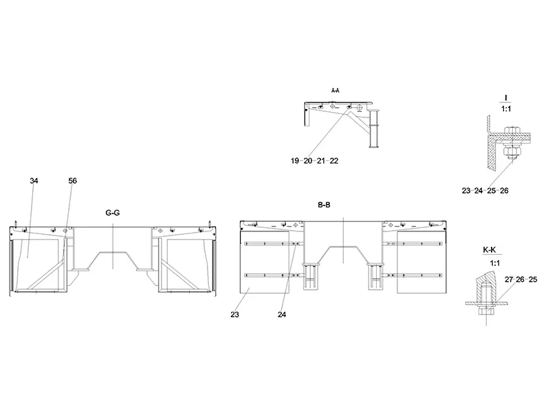 Sany Platform & Bracket Assy detail view