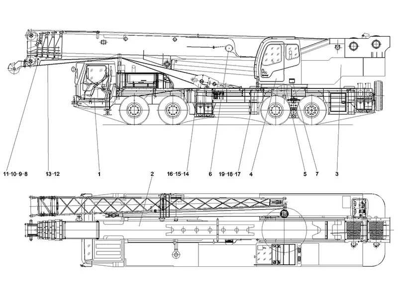 Sany QY50CS93 Truck Crane Body