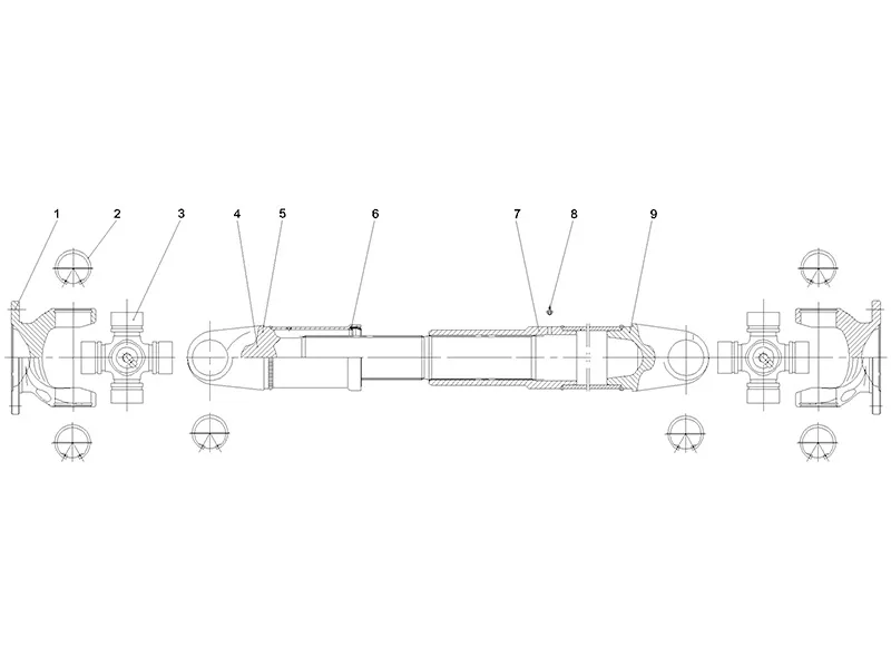 Sany Shaft-Transmission