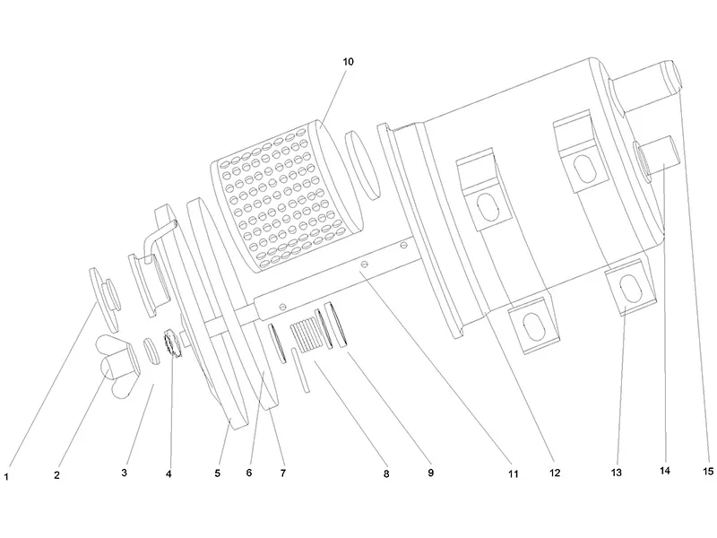 Sany Steering Reservoir Assy