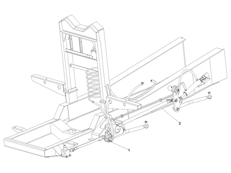 Sany Steering System Device complete hydraulic steering assembly