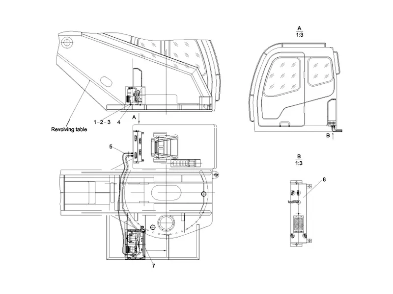 Sany Air Conditioner-Cab-Operator