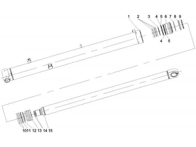 Sany Amplitude Oil Cylinder