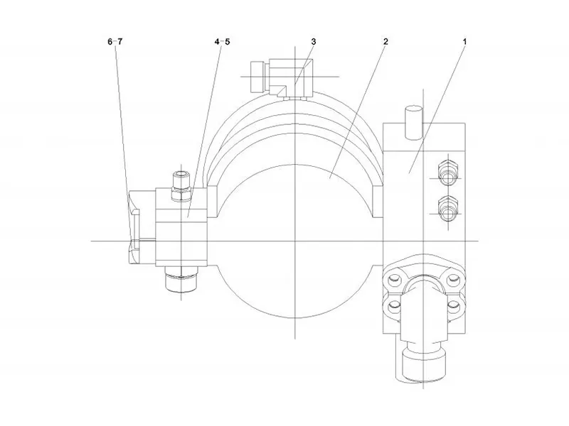 Sany Assembling Assy-Motor-Winch