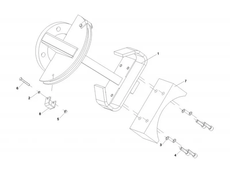 Sany Bracket-Cylinder