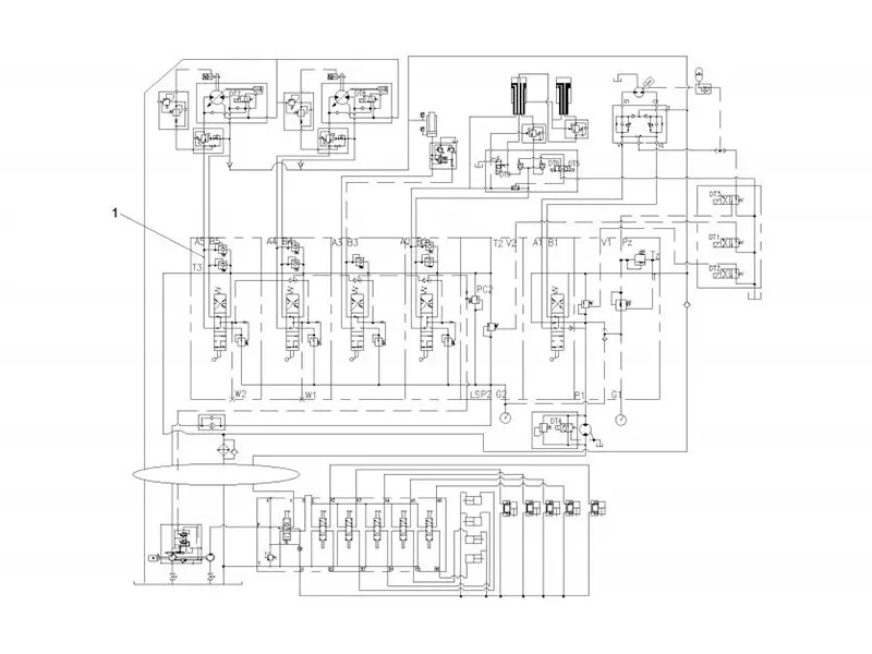 Sany Hydraulic System-Superstructure