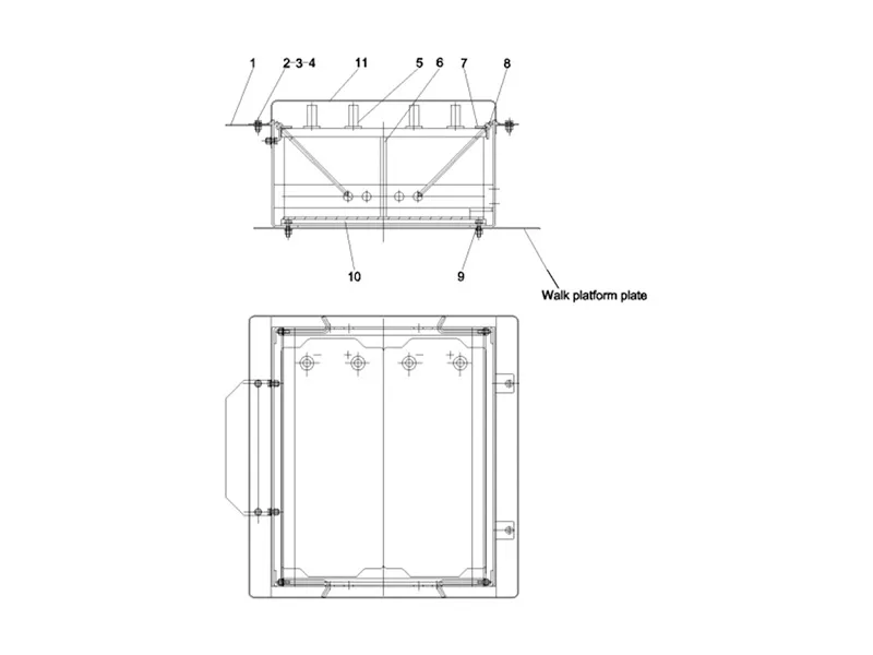 Sany Installation Assy-Battery