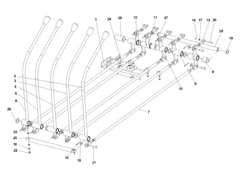 Sany Operation Device Assy