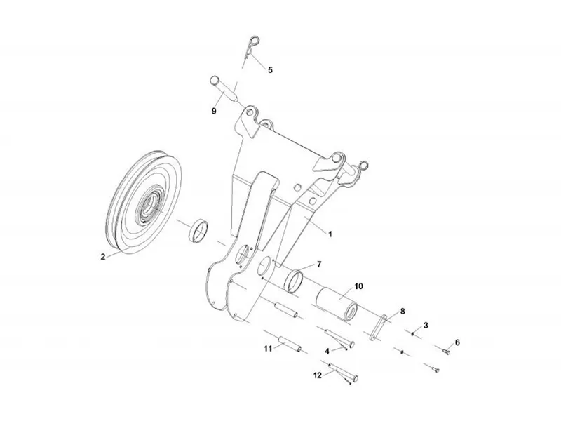 Sany Pulley-Boom End