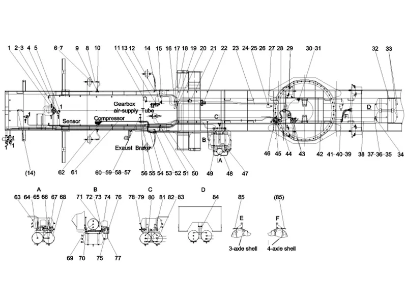 Sany Brake System Device