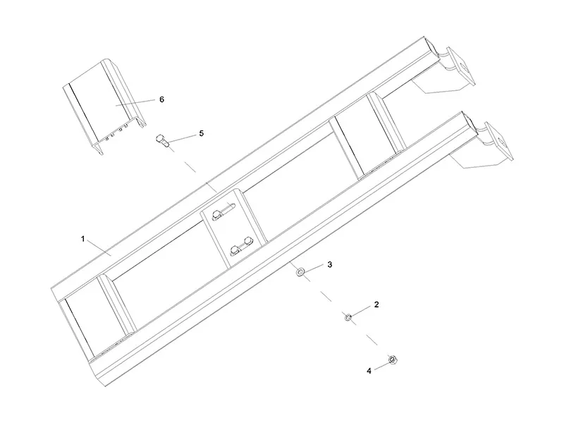 Sany Step Assy-Rear-Left