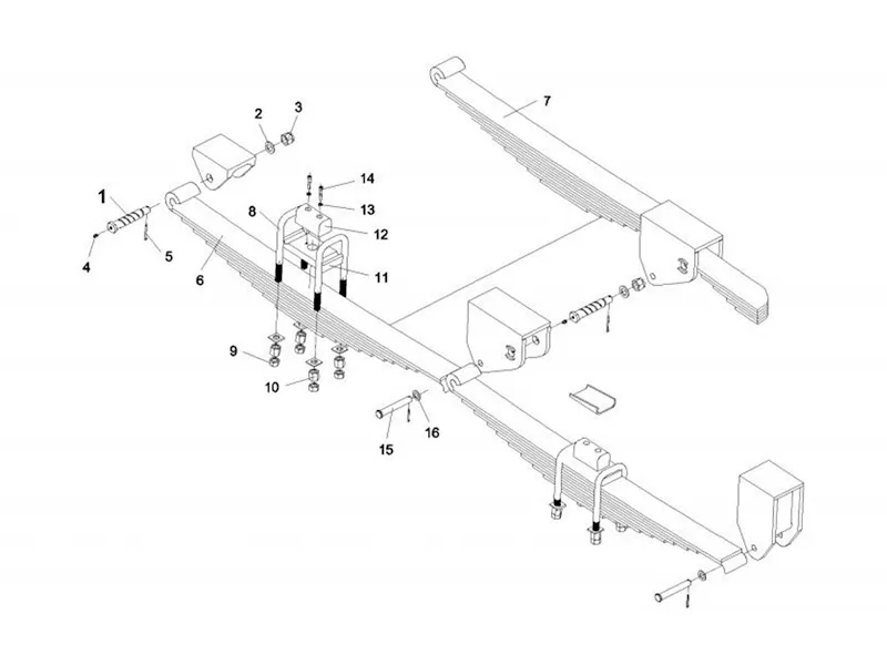 Sany Suspension System-Front