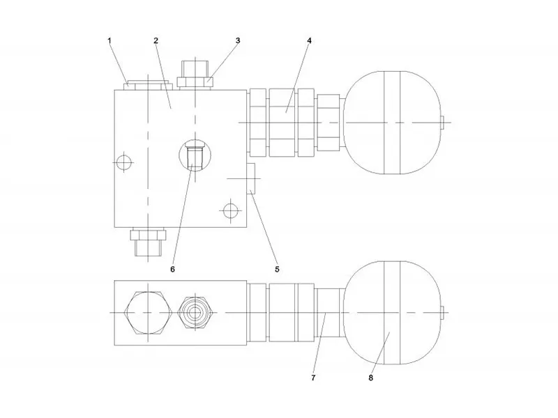 Sany Valve Assy-Throttle-Check