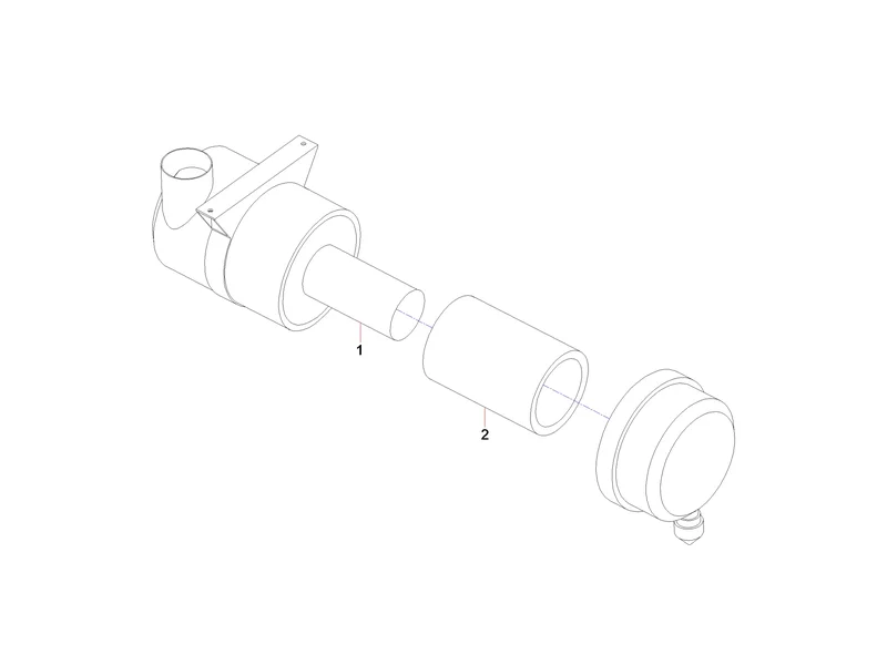 Sany SSR120 Roller Air Filter