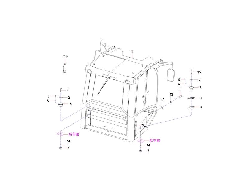 Sany SSR120 Roller Cab GP