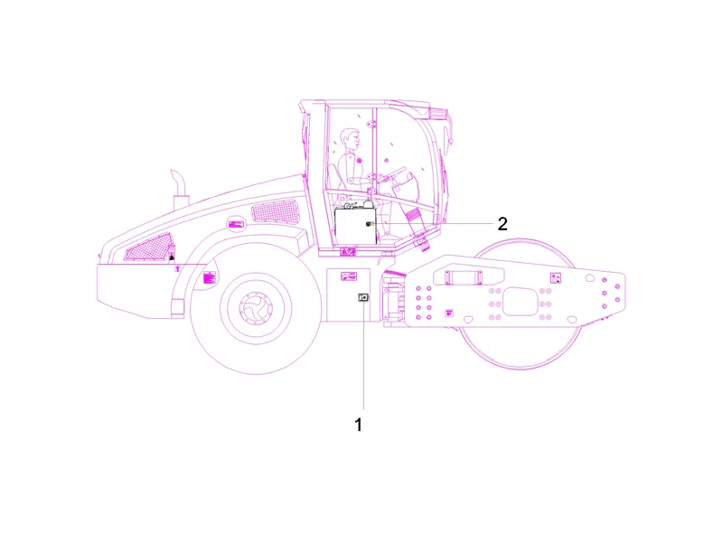 Sany SSR120 Roller Cab Lock_01