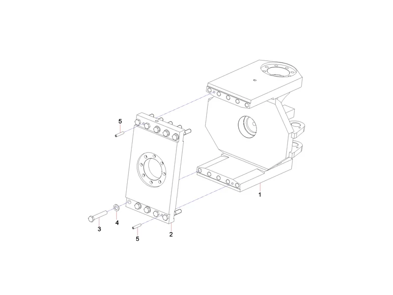 Sany SSR120 Roller Center Articulated Joint