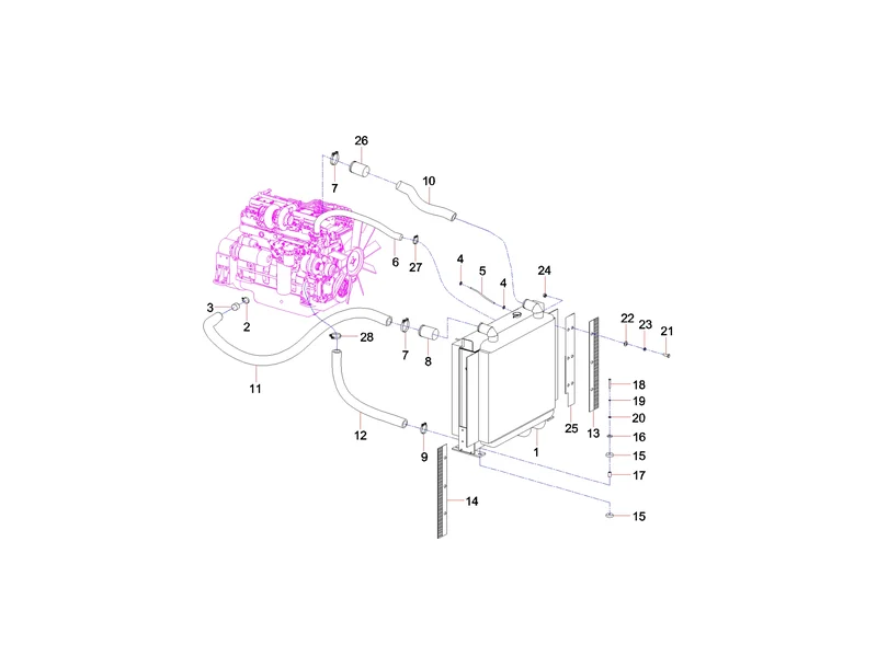 Sany SSR120 Roller Cooling Assembly_01