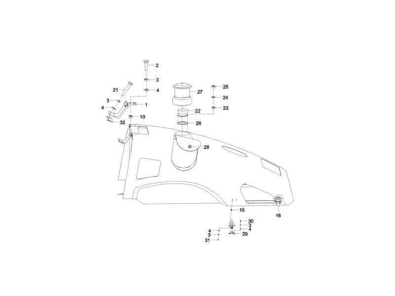 Sany SSR120 Roller Covering Parts GP