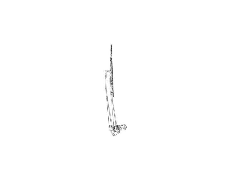 Sany SSR120 Roller Front Windscreen Wiper Assembly