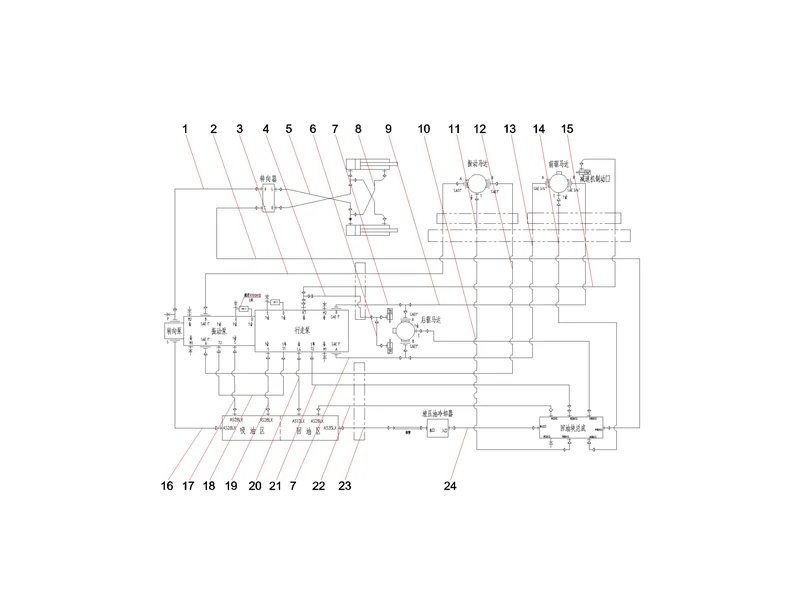 Sany SSR120 Roller Hydraulic Hose GP_01