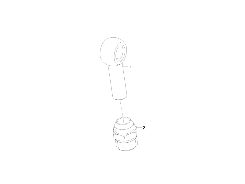 Sany SSR120 Roller Oil Return Joint